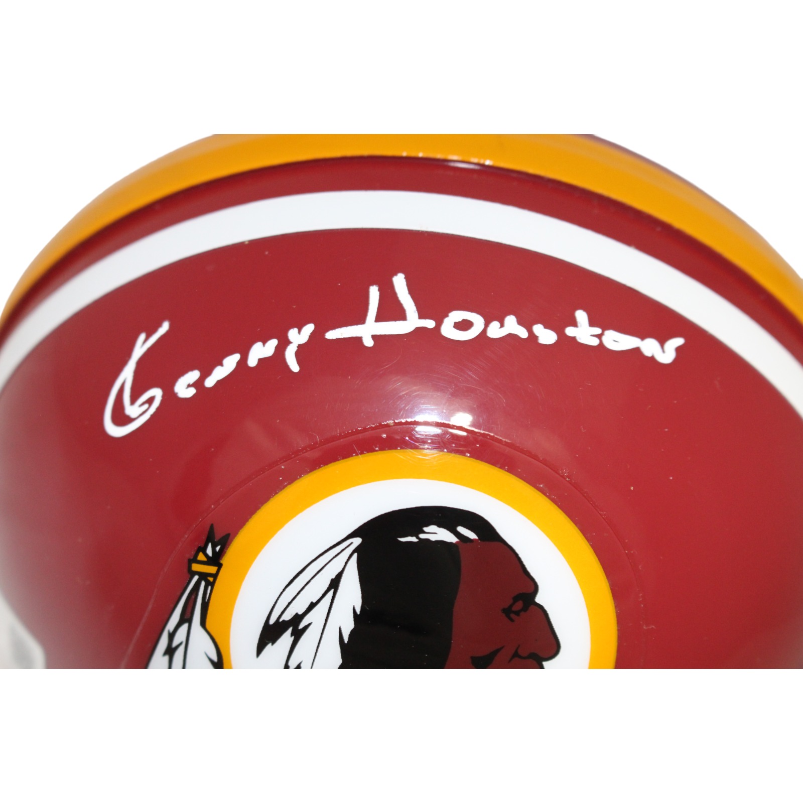 Kenny Houston Signed Washington Redskins TB Mini Helmet Beckett