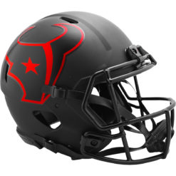 Houston Texans Full Size Eclipse Speed Authentic Helmet New In Box 26125