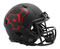 Houston Texans Eclipse Speed Mini Helmet Riddell New In Box