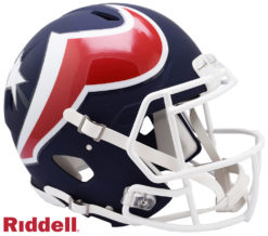Houston Texans Full Size AMP Authentic Speed Helmet New In Box 10326