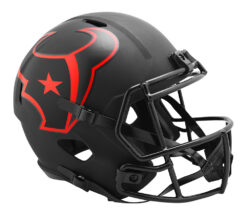Houston Texans Full Size Eclipse Speed Replica Helmet New In Box 28031