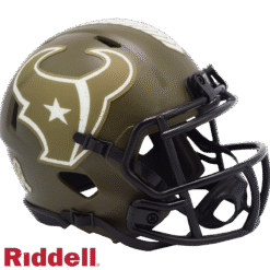 Houston Texans  Riddell New In Box 2022 Salute to Service Mini Helmet 35153