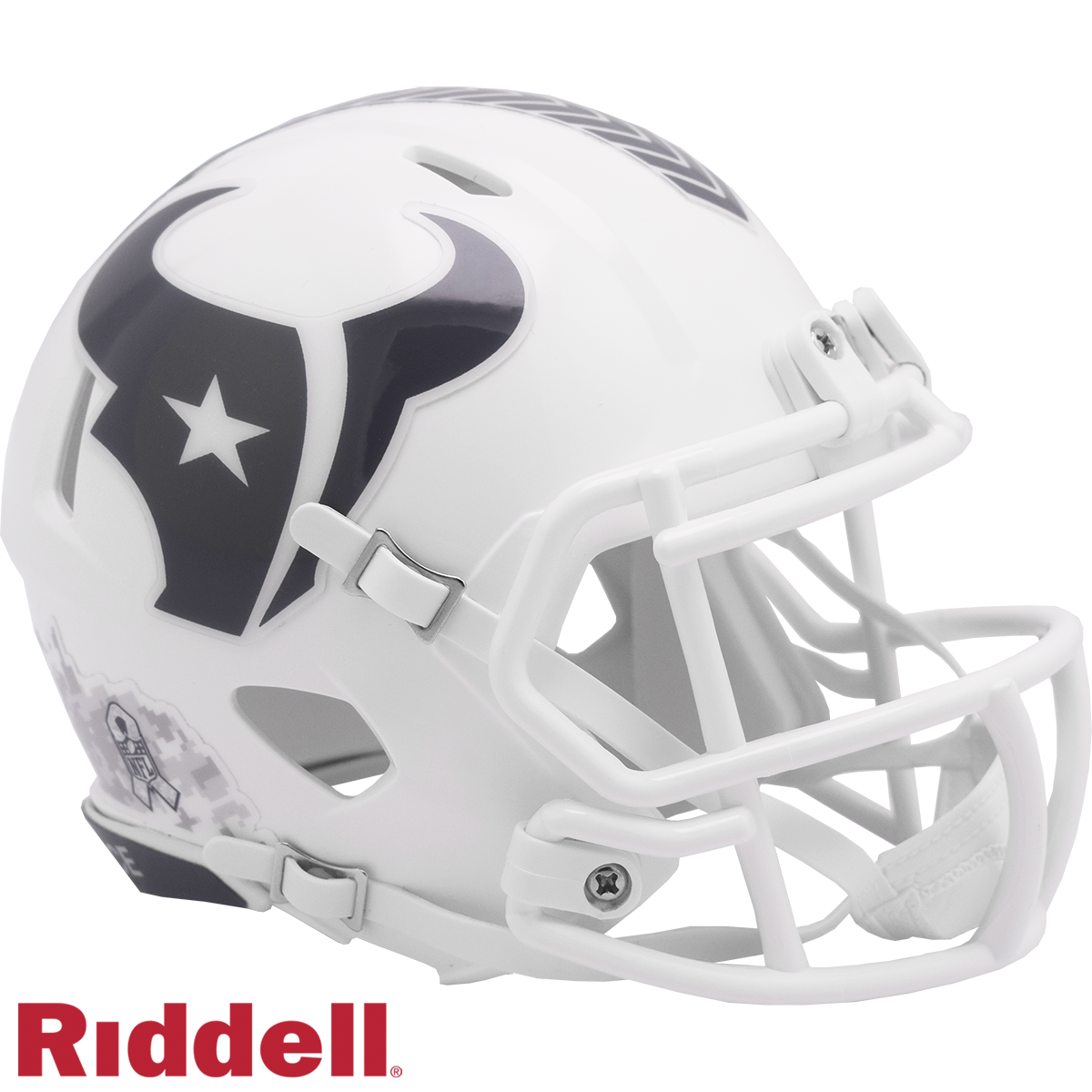 Houston Texans Riddell New In Box 2024 Salute to Service Mini Helmet 48086 1 Houston Texans Riddell New In Box 2024 Salute to Service Mini Helmet 48086