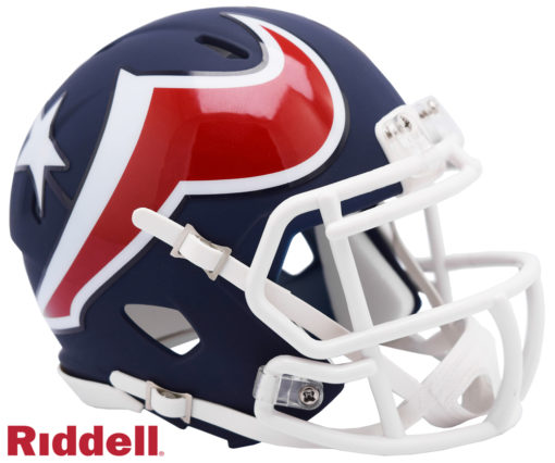 Houston Texans AMP Speed Mini Helmet New In Box 25775