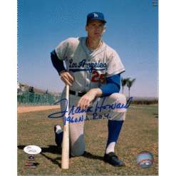 Frank Howard Autographed Los Angeles Dodgers 8x10 Photo 1960 NL ROY JSA 55126