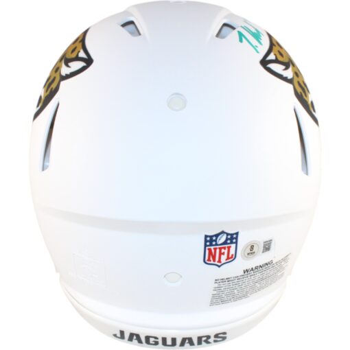 Travis Hunter Signed Jacksonville Jaguars Pro Alt Helmet Beckett Witness 51405
