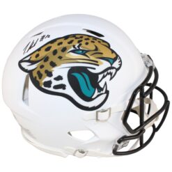 Travis Hunter Signed Jacksonville Jaguars Authentic 24 Alt Helmet Beckett 53330