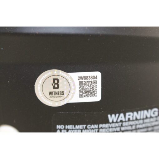 Travis Hunter Signed Colorado Buffaloes Pro Helmet Heisman Beckett Witness 51408