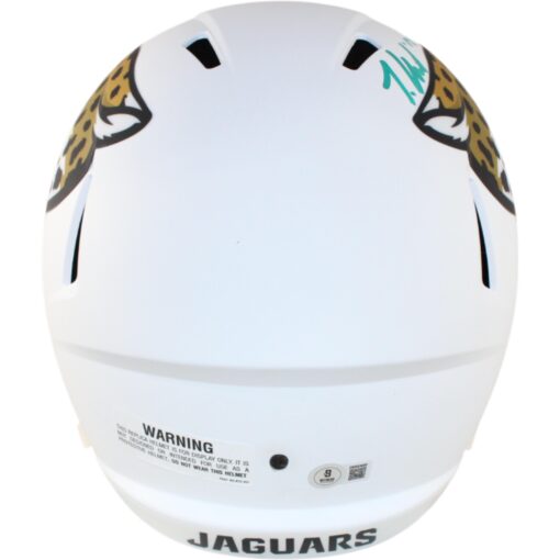 Travis Hunter Signed Jacksonville Jaguars F/S Alt Helmet Beckett Witness 51410