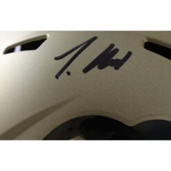 Travis Hunter Autographed Colorado Buffaloes F/S Helmet Beckett Witness 57948