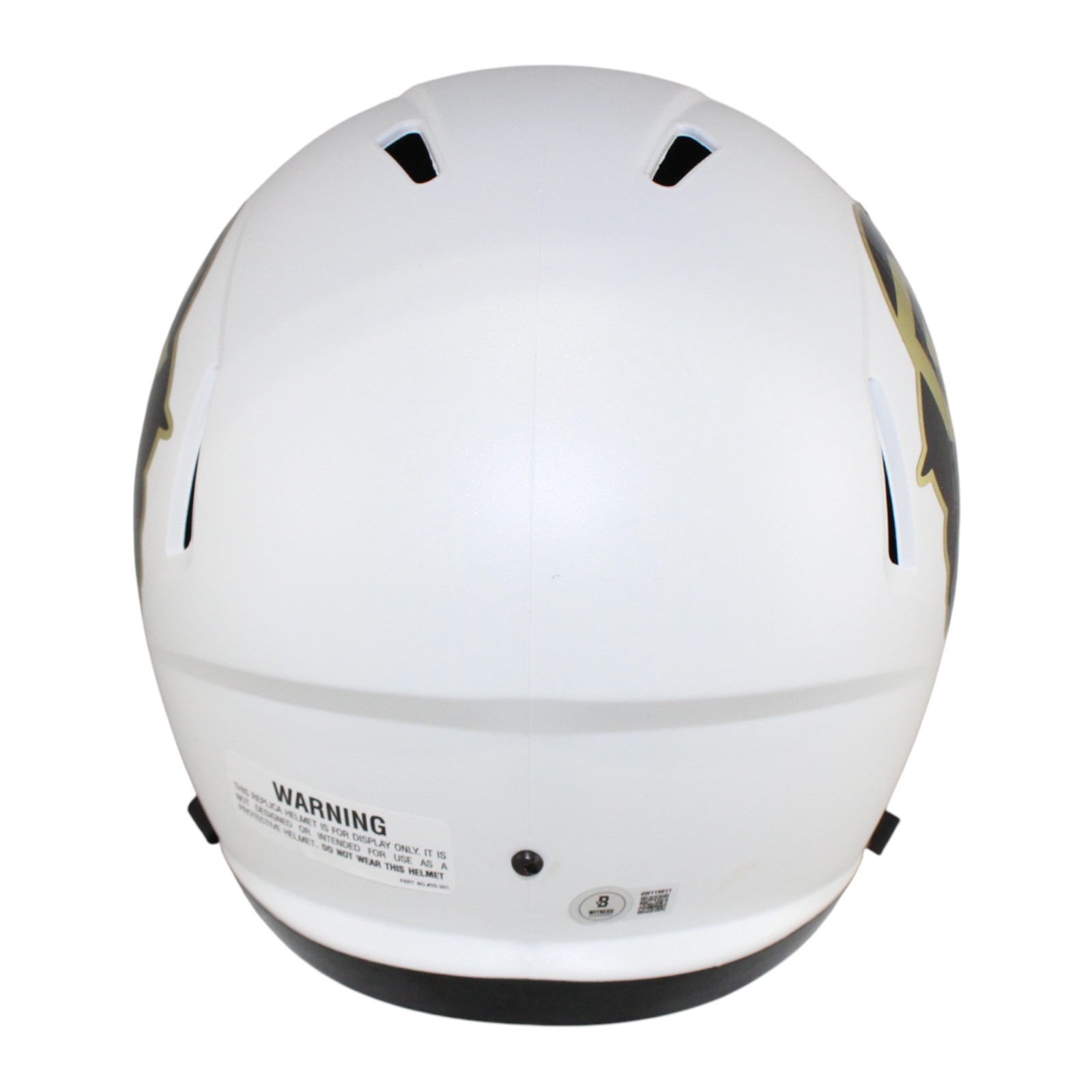 Travis Hunter Autographed Colorado Buffaloes F/S White Helmet Beckett W 53368 3 Travis Hunter Autographed Colorado Buffaloes F/S White Helmet Beckett W 53368