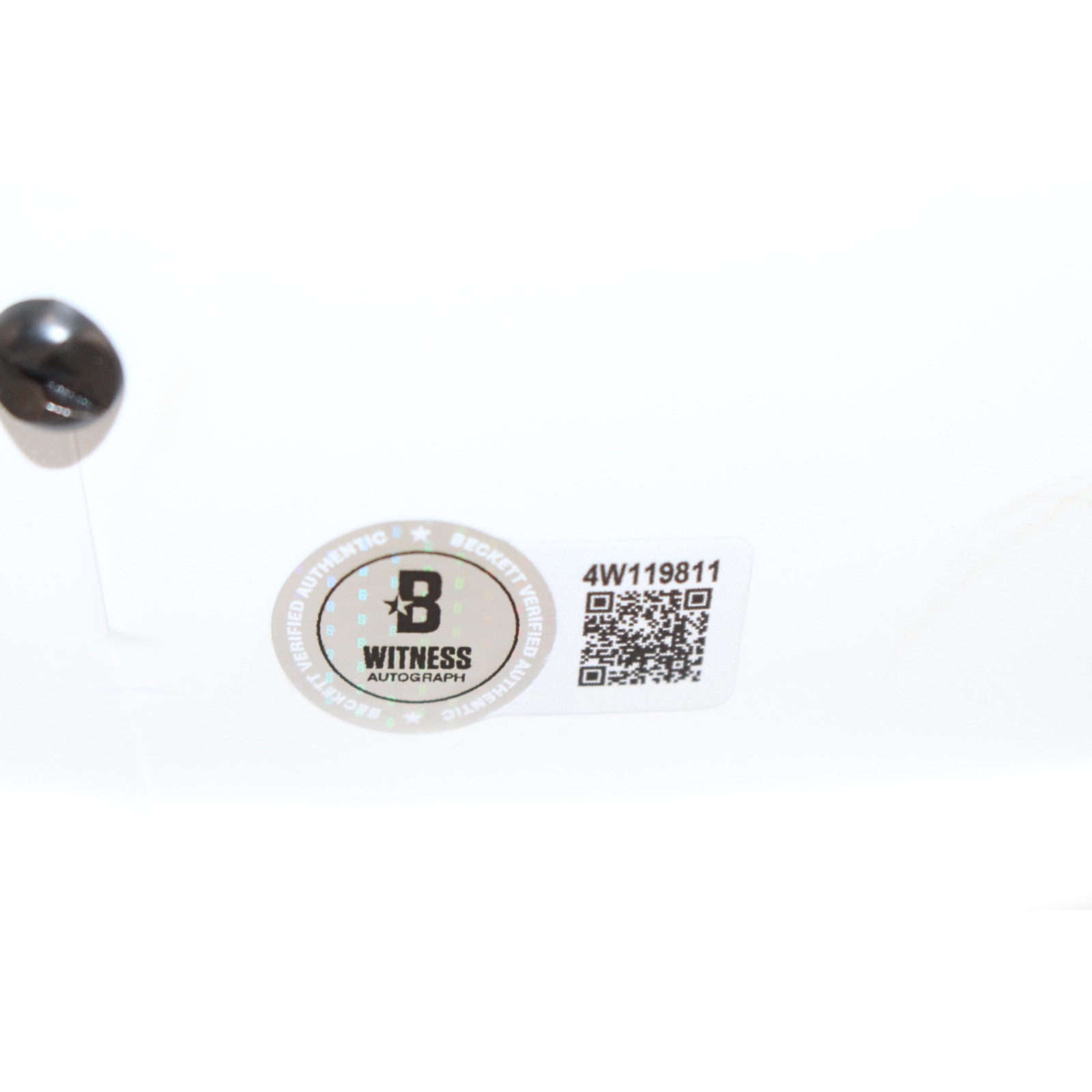 Travis Hunter Autographed Colorado Buffaloes F/S White Helmet Beckett W 53368 4 Travis Hunter Autographed Colorado Buffaloes F/S White Helmet Beckett W 53368