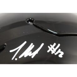 Travis Hunter Autographed Jacksonville Jaguars SpeedFlex Helmet Beckett 53375