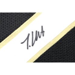 Travis Hunter Signed College Style Black XL Jersey Heisman Beckett Witness 51418
