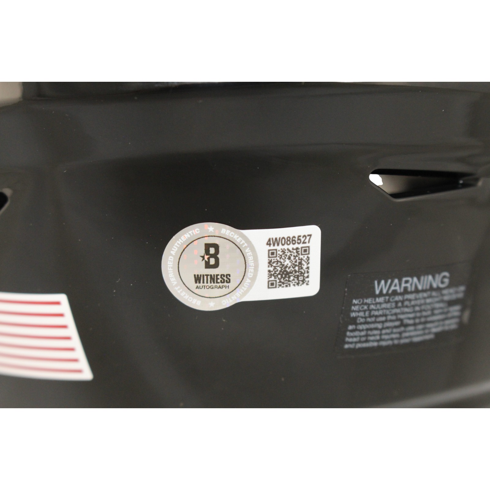 Travis Hunter Signed Jacksonville Jaguars Mid-Size Midi Helmet Beckett W 53328 4 Travis Hunter Signed Jacksonville Jaguars Mid-Size Midi Helmet Beckett W 53328