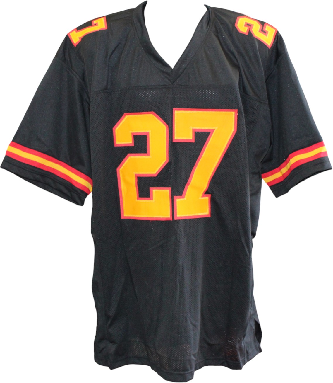 Kareem Hunt Autographed/Signed Pro Style Size XL Black Jersey JSA 59367 4 Kareem Hunt Autographed/Signed Pro Style Size XL Black Jersey JSA 59367