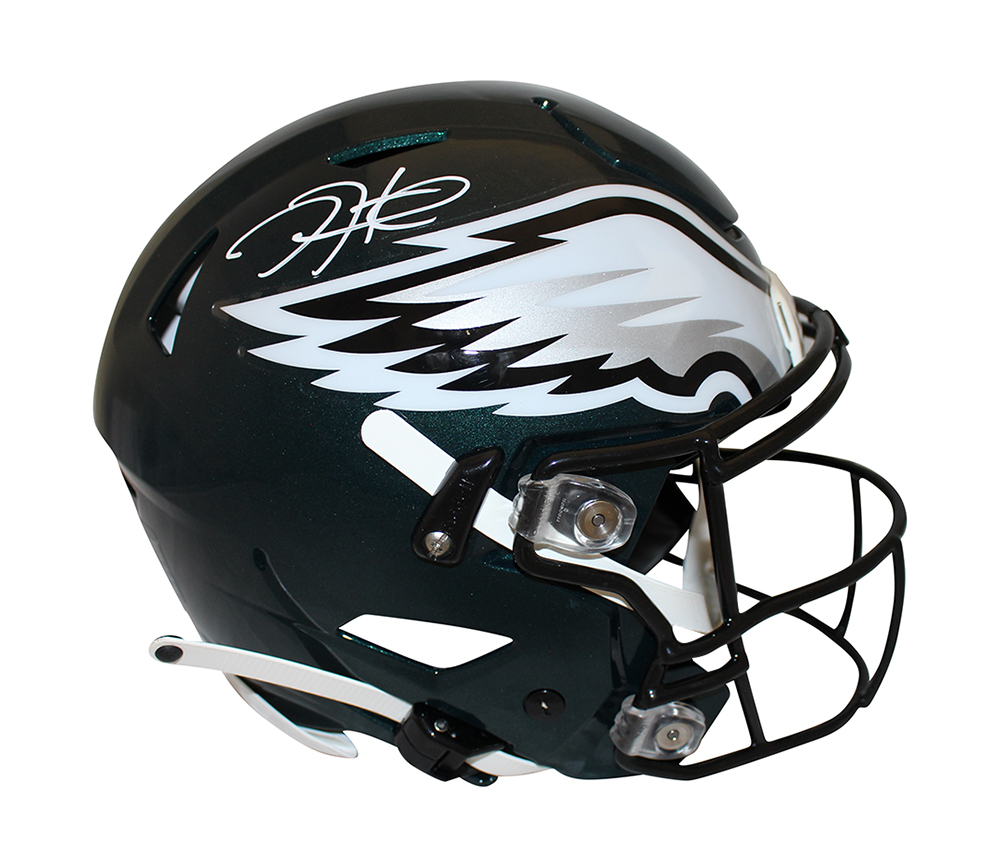 Jalen Hurts Signed Philadelphia Eagles Authentic Speed Flex Helmet Beckett