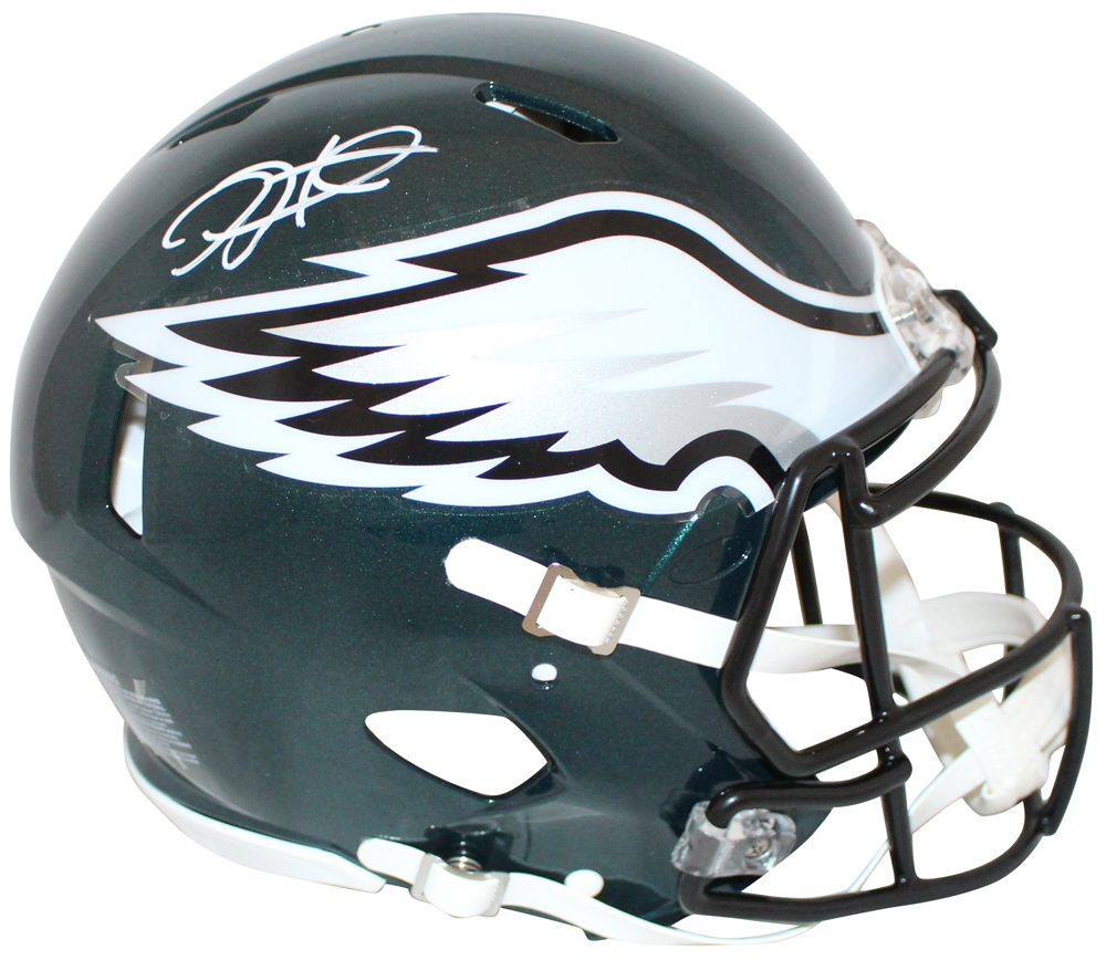 Jalen Hurts Autographed Philadelphia Eagles Authentic Speed Helmet PSA 32048