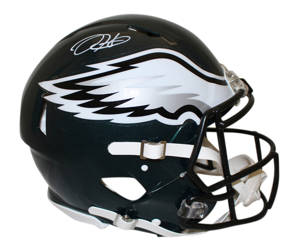 Jalen Hurts Signed Philadelphia Eagles Authentic Speed Helmet Beckett