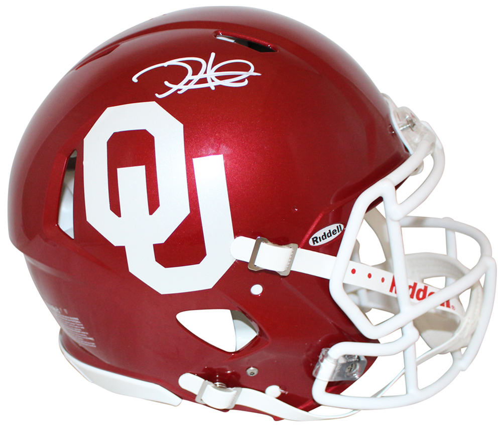 Jalen Hurts Autographed Oklahoma Sooners Authentic Speed Helmet PSA 32050
