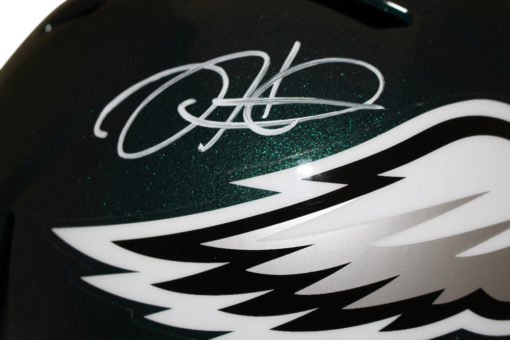 Jalen Hurts Autographed Philadelphia Eagles F/S Speed Helmet Beckett