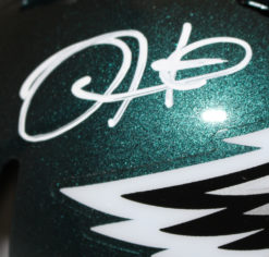 Jalen Hurts Autographed Philadelphia Eagles Speed Mini Helmet Beckett