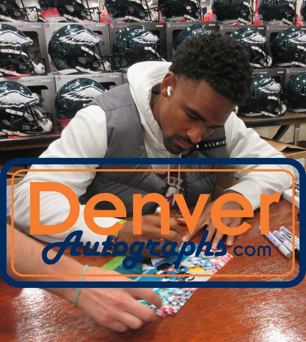 Jalen Hurts Autographed/Signed Philadelphia Eagles 8×10 Photo Beckett
