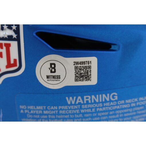 Aidan Hutchinson Autographed Detroit Lions 23 Alt SpeedFlex Helmet Beckett 49122