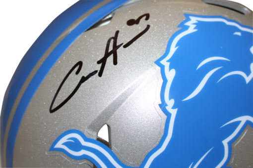 Aidan Hutchinson Signed Detroit Lions Authentic Speed Helmet Beckett