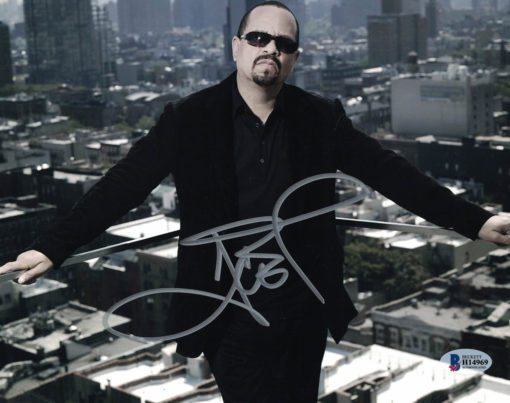 Ice T Autographed/Signed 8x10 Photo BAS 24322