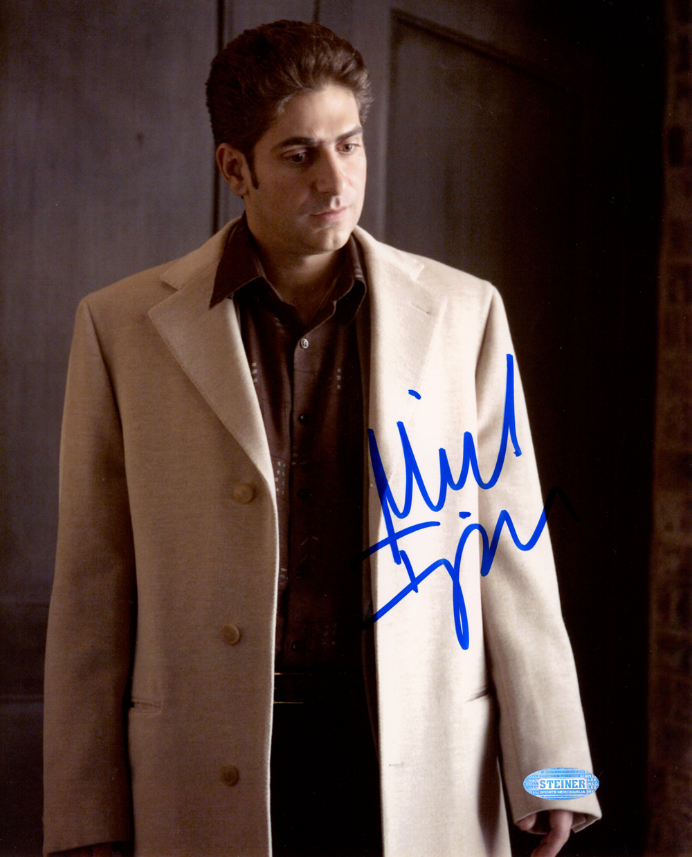 Michael Imperioli Autographed/Signed The Sopranos 8x10 Photo Steiner