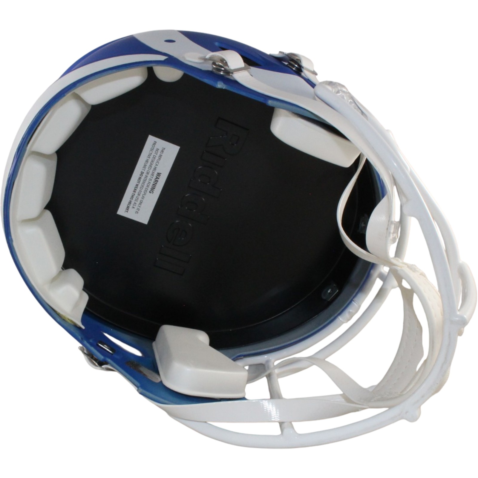 Indianapolis Colts Full Size Replica AMP Helmet Riddell New In Box 10362 5 Indianapolis Colts Full Size Replica AMP Helmet Riddell New In Box 10362