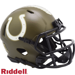 Indianapolis Colts Riddell New In Box 2022 Salute to Service Mini Helmet 35157