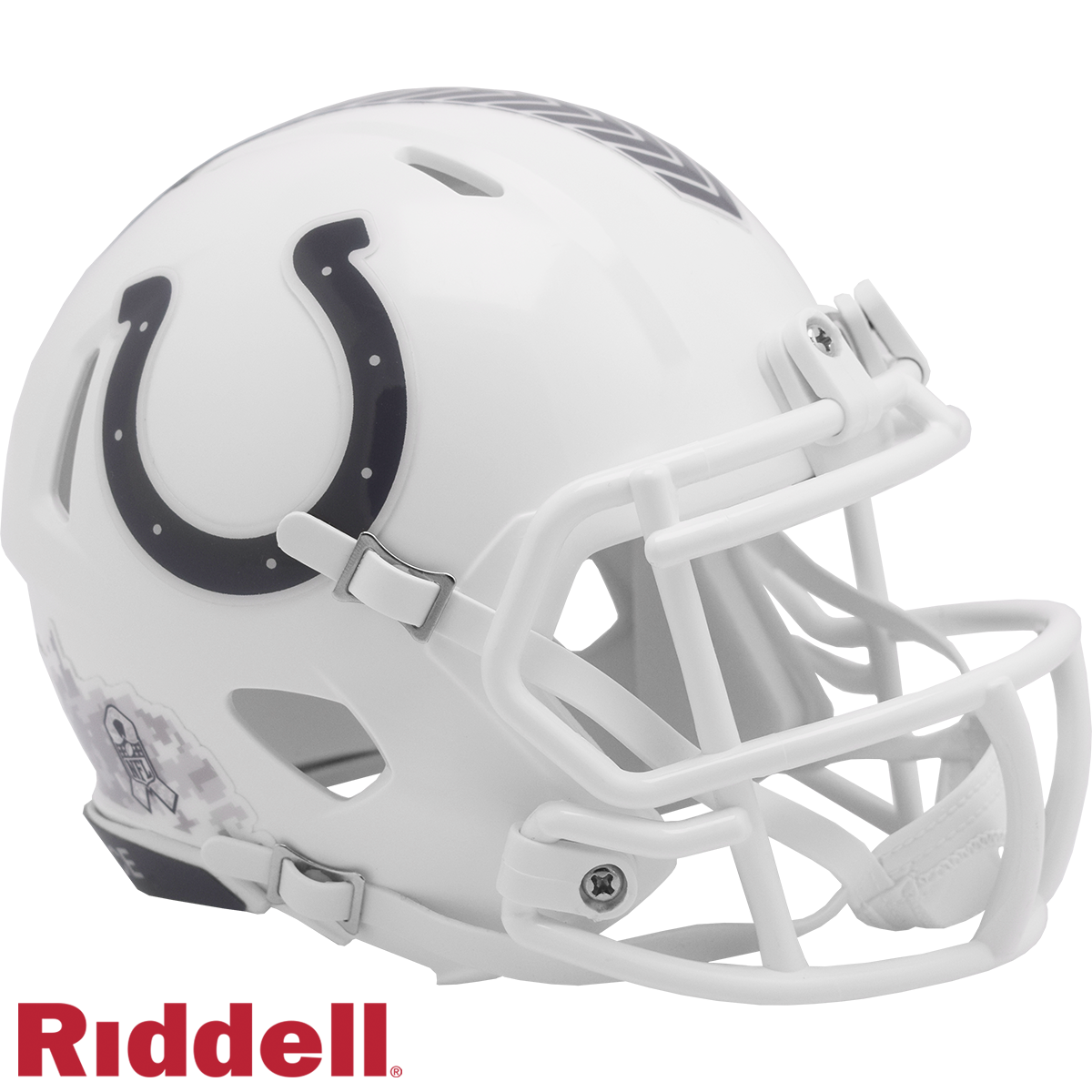 Indianapolis Colts Riddell New In Box 2024 Salute to Service Mini Helmet 48088