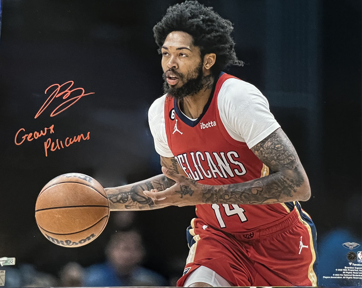 new orleans pelicans brandon ingram jersey