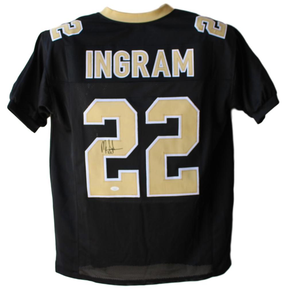 Mark Ingram Autographed New Orleans Saints Black XL Jersey JSA 24513