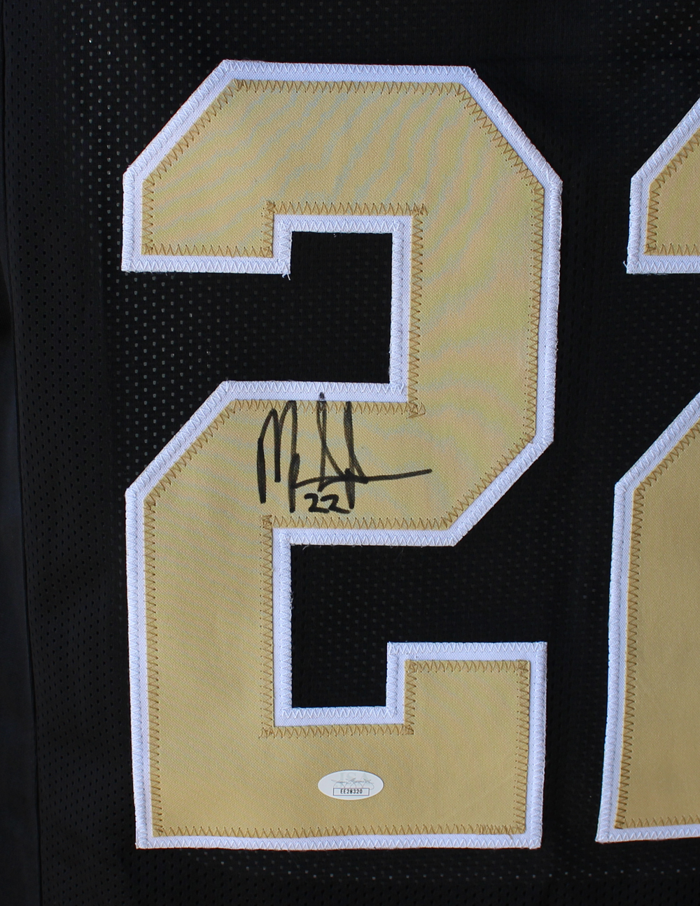 Mark Ingram Autographed New Orleans Saints Black XL Jersey JSA