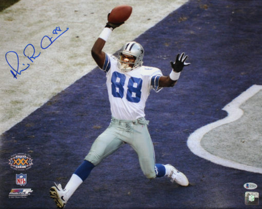 Michael Irvin Autographed/Signed Dallas Cowboys 16x20 Photo BAS 25650 PF