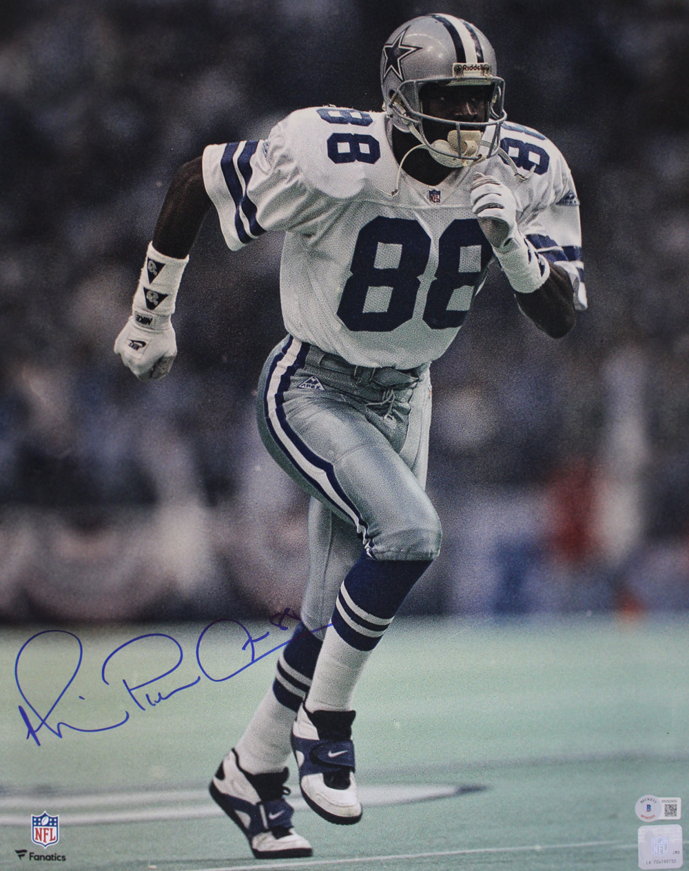 Michael Irvin Autographed/Signed Dallas Cowboys 16x20 Photo Beckett