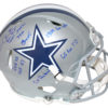 Michael Irvin Autographed Dallas Cowboys Authentic Speed Helmet 6 Insc JSA 25690