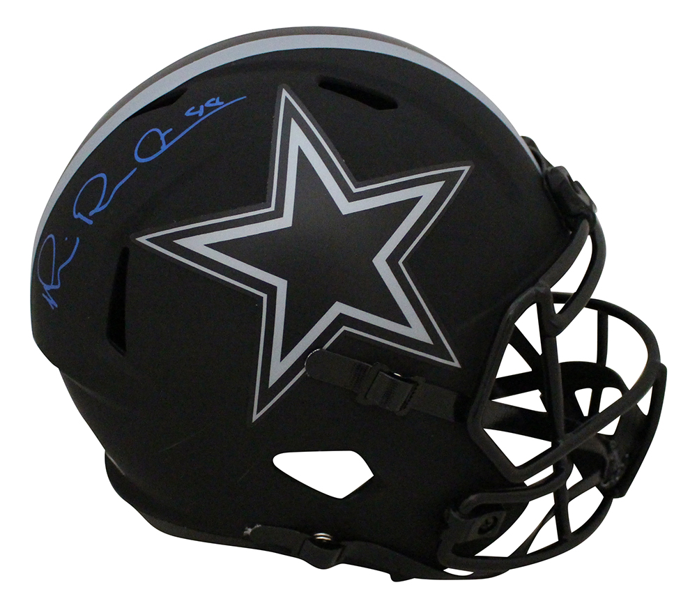 Michael Irvin Autographed Dallas Cowboys F/S Eclipse Speed Helmet BAS 32750