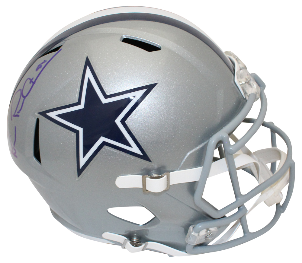 Michael Irvin Autographed Dallas Cowboys Speed F/S Helmet Beckett