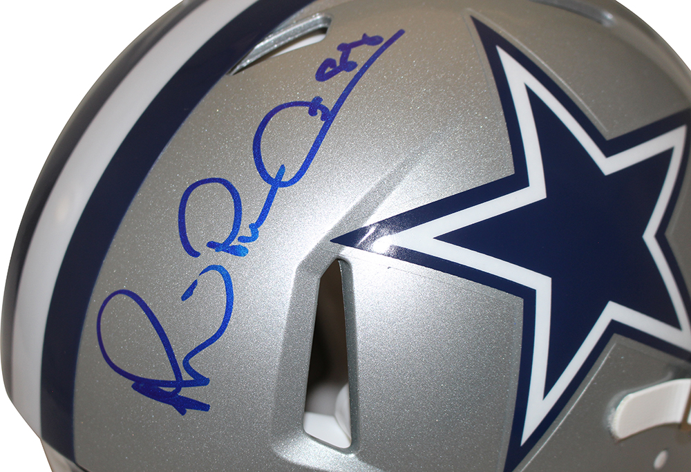 Michael Irvin Autographed Dallas Cowboys Authentic Speed Helmet Beckett