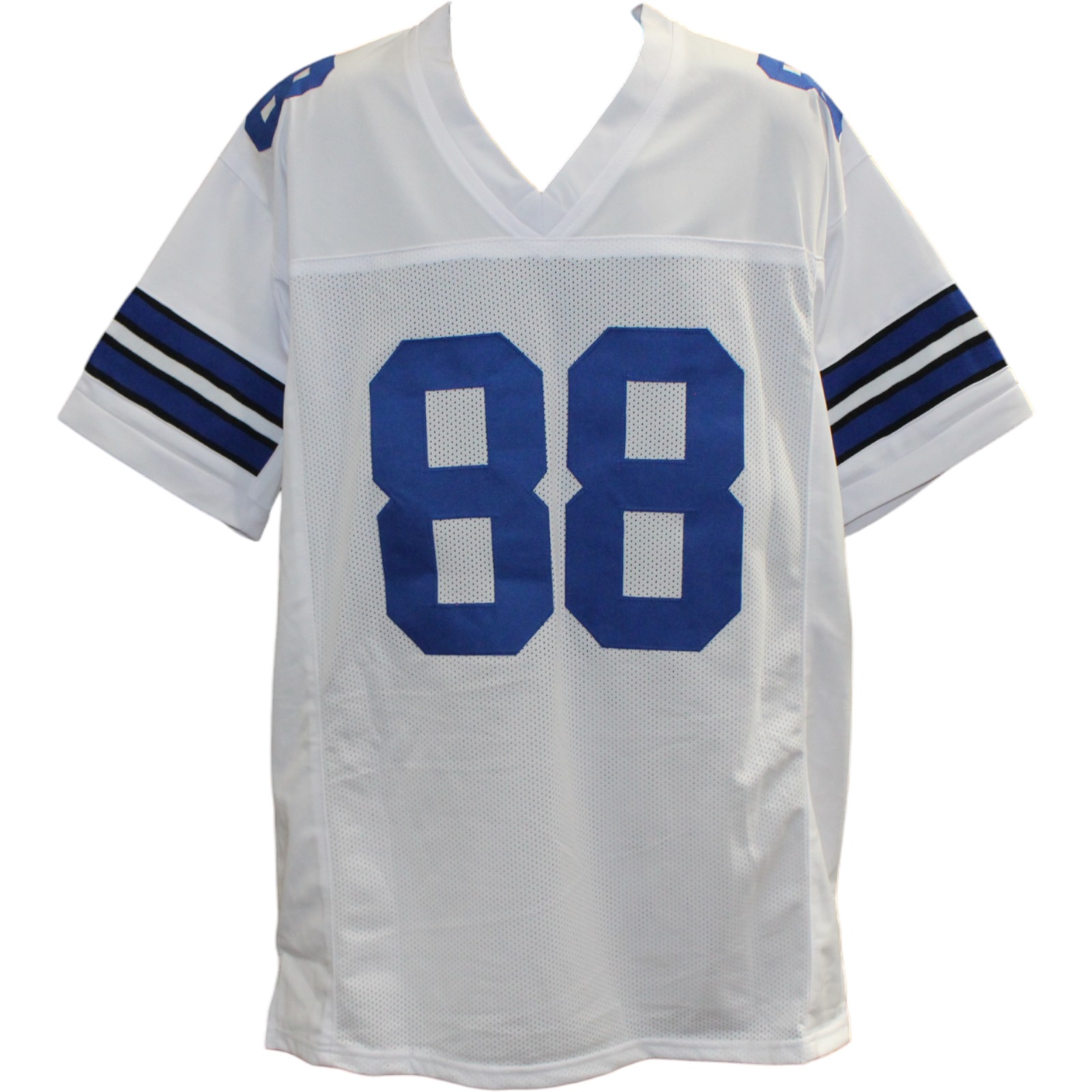 Michael Irvin Autographed/Signed Pro Style White XL Jersey Beckett Witness 51784 3 Michael Irvin Autographed/Signed Pro Style White XL Jersey Beckett Witness 51784