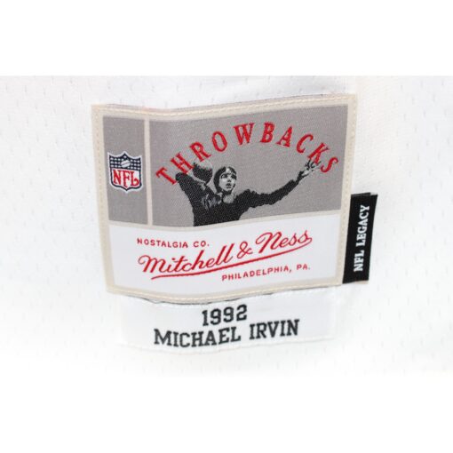 Michael Irvin Signed Dallas Cowboys M&N White Legacy XL Jersey Beckett 51280