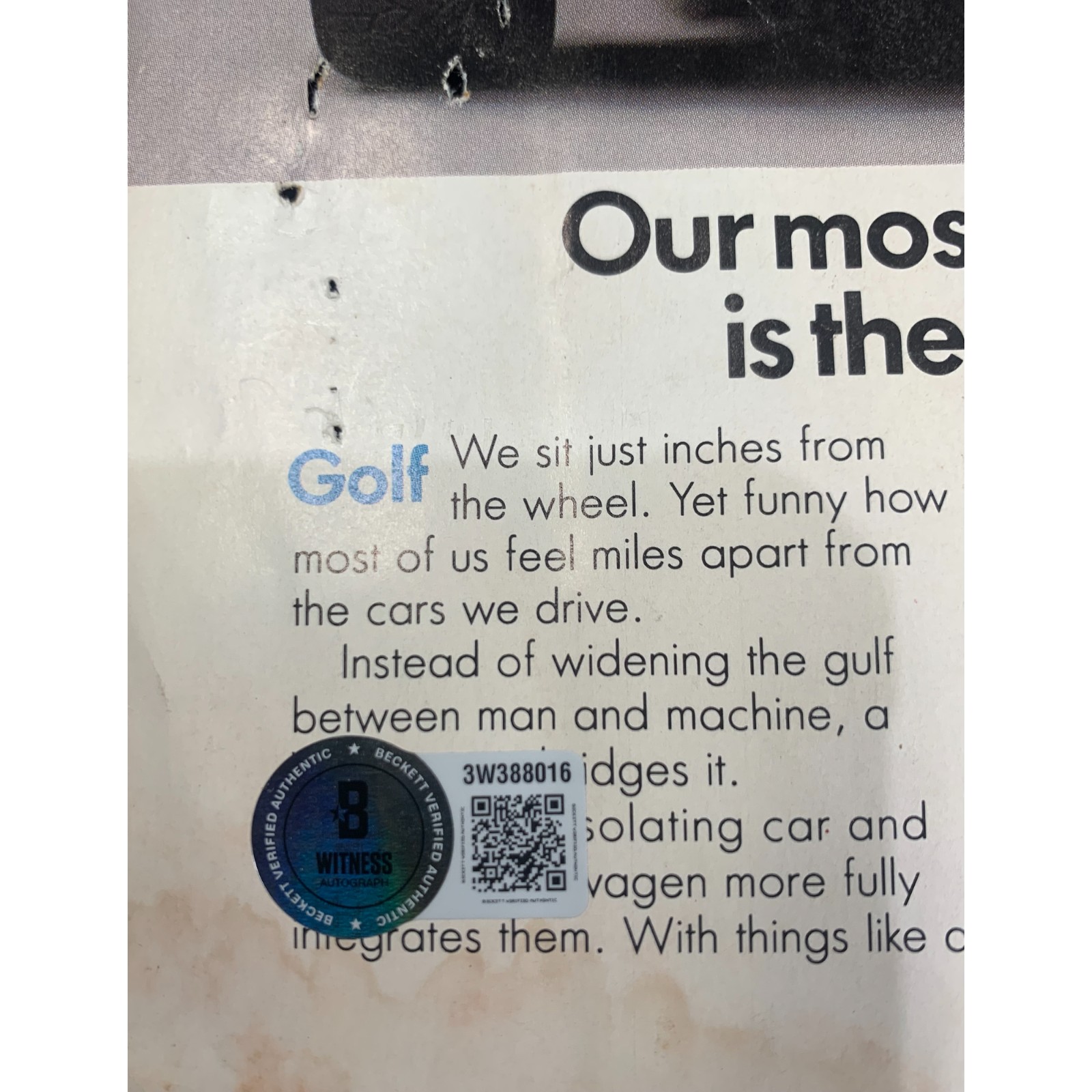 Michael Irvin Autographed Dallas Cowboys Magazine NFL Debut Beckett W 51762 3 Michael Irvin Autographed Dallas Cowboys Magazine NFL Debut Beckett W 51762