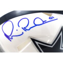 Michael Irvin Autographed Dallas Cowboys Alt Mini Helmet Beckett Witness 51767