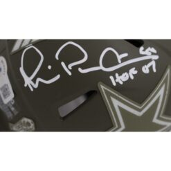 Michael Irvin Autographed Dallas Cowboys Mini Helmet 22 STS HOF Beckett 46886