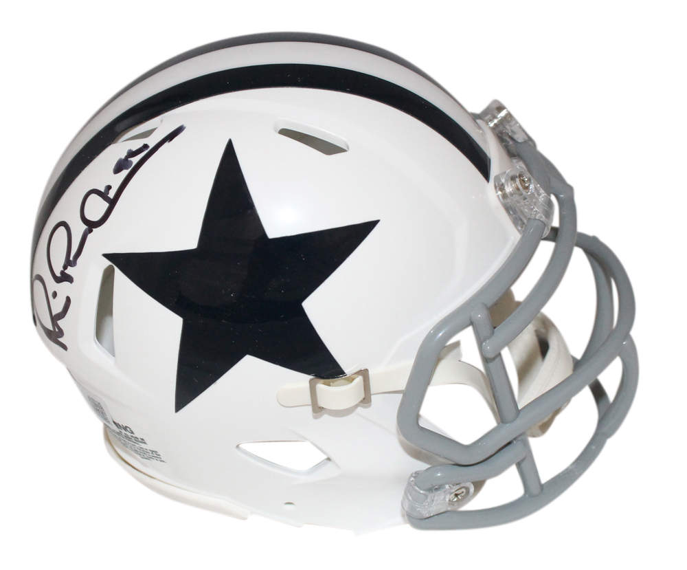 Michael Irvin Autographed Dallas Cowboys TB Mini Helmet Beckett