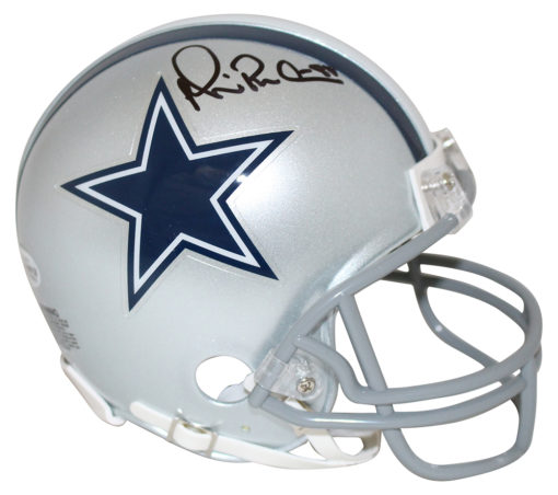 Michael Irvin Autographed/Signed Dallas Cowboys Mini Helmet BAS 25651